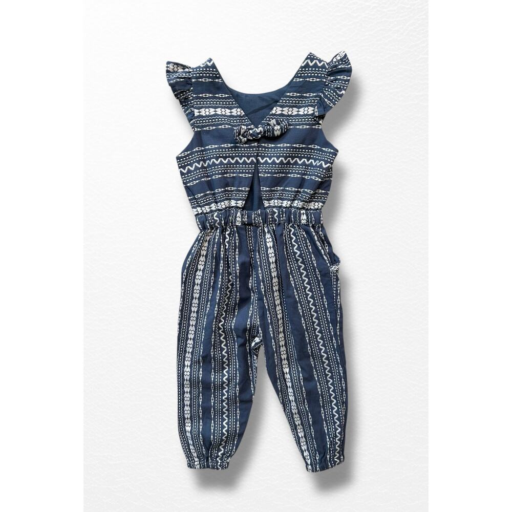 NWT Tommy Bahama Jacquard Jumpsuit, Size 2T - Picture 7 of 10